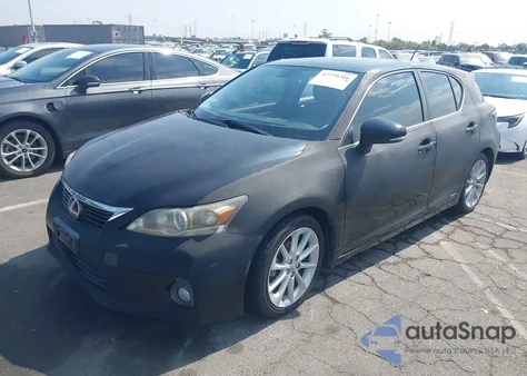 2013 Lexus Ct 200H из США, поврежденный, VIN JTHKD5BH3D2150576